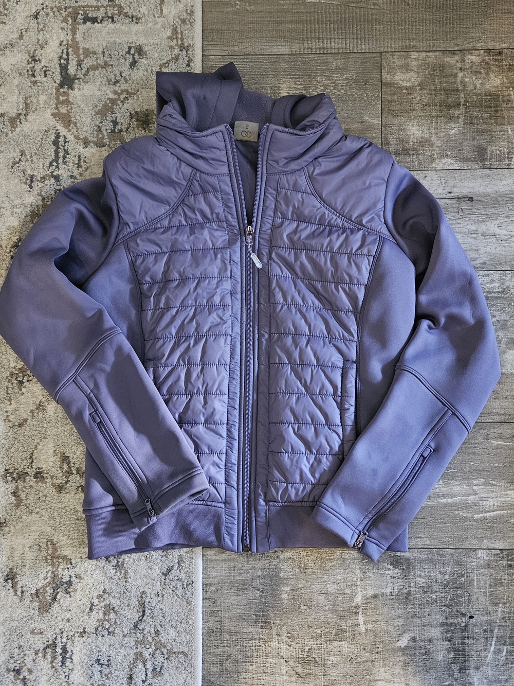 Calia Quilted Hybrid Jacket - Lavender